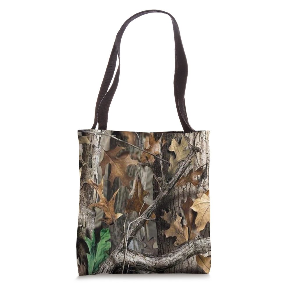 Hunter Hunting Camo Oak Mossy Deer Elk Tree Buck Pattern Tote Bag <3